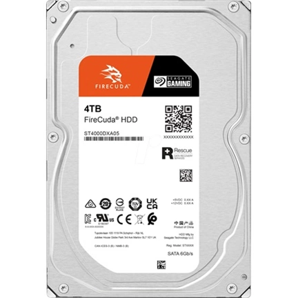 SEAGATE FireCuda 3,5" SATA 7200rpm 256MB Cache 4TB