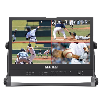 SEETECH ATEM156S 15.6 inch Multi-camera Broadcast Monitor 3G-SDI HDMI Full HD 1920x1080 SEETECH ATEM156S 15.6 inch Multi-camera Broadcast Monitor 3G-SDI HDMI Full HD 1920x1080