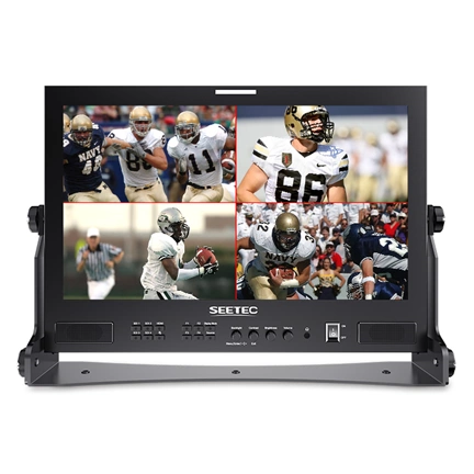 SEETECH ATEM173S 17.3 inch Multi-camera Broadcast Monitor 3G-SDI HDMI Full HD 1920x1080 SEETECH ATEM173S 17.3 inch Multi-camera Broadcast Monitor 3G-SDI HDMI Full HD 1920x1080