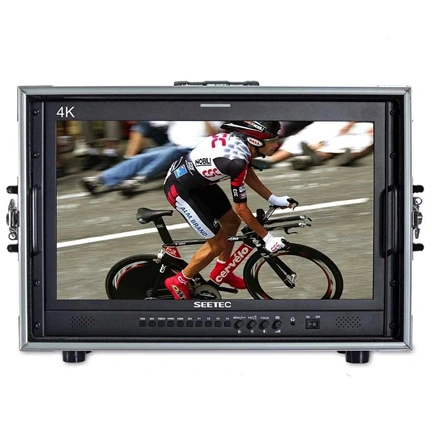 SEETEC 21.5 inch 3G SDI 4K HDMI Pro Broadcast LCD Monitor IPS Full HD 1920x1080 4K215 9HSD CO ( with flightcase )