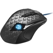 SHARKOON MOUSE Drakonia Black 8200DPI, pikkely mintás