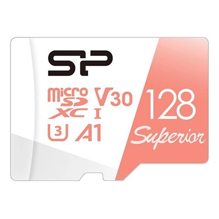 SILICON POWER memory card Superior Micro SDXC 128GB UHS-I A3 V30