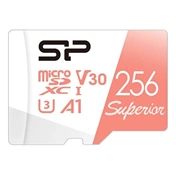 SILICON POWER memory card Superior Micro SDXC 256GB UHS-I A3 V30