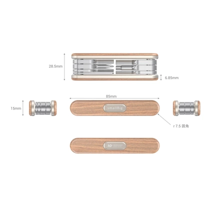 SMALLRIG 10-Year Anniversary Edition Folding Screwdriver Kit TC2400