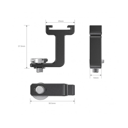 SMALLRIG 1/4”-20 Thread to Cold shoe adapter for Pro Mobile Cage BUC2637