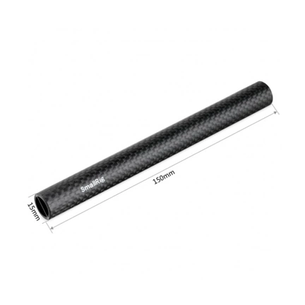 SMALLRIG 15mm Carbon Fiber Rod (6’’, pair) 1872