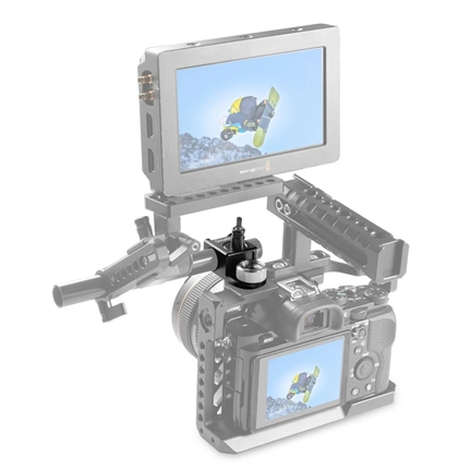 SMALLRIG 15mm Clamp with ARRI Accessory Mount 3/8’’-16 Hole 2001