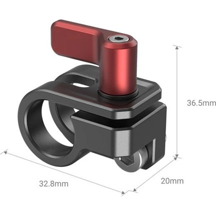 SMALLRIG 15mm Single Rod Clamp for BMPCC 6K PRO Cage