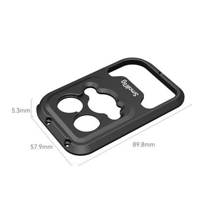 SMALLRIG 17mm Threaded Lens Backplane for iPhone 14 Pro Max Cage 4079