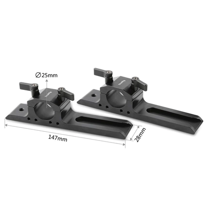 SMALLRIG 25mm Rod Support Feet for DJI Ronin-M/ Ronin-MX Grip/Freefly MoVI Ring 1914 SMALLRIG 25mm Rod Support Feet for DJI Ronin-M/ Ronin-MX Grip/Freefly MoVI Ring 1914