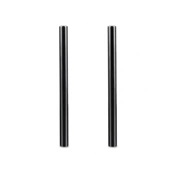 SMALLRIG 2pcs 15mm Black Aluminum Alloy Rod(M12-20cm) 8inch 1051