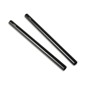 SMALLRIG 2pcs 15mm Black Aluminum Alloy Rod(M12-25cm) 10inch 1052
