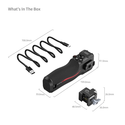 SMALLRIG 4329 HANDLE WITH FOLLOW FOCUS FOR DJI RS SERIES
