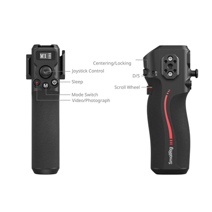 SMALLRIG 4329 HANDLE WITH FOLLOW FOCUS FOR DJI RS SERIES