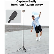 SMALLRIG 4926 ST30 ONE-TOUCH DEPLOY SELFIE STICK TRIPOD BLACK
