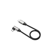 SMALLRIG 5075 USB-C DATA CABLE (STRAIGHT TO ANGLED, 35CM (40GBPS + 240W + 8K)