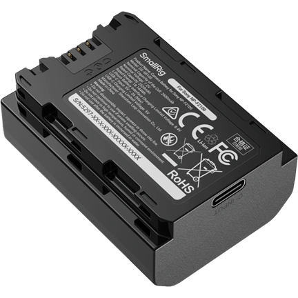 SMALLRIG 5297 USB-C CAMERA BATTERY WITH POWER DISPLAY FOR SONY NP-FZ100