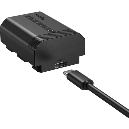 SMALLRIG 5297 USB-C CAMERA BATTERY WITH POWER DISPLAY FOR SONY NP-FZ100