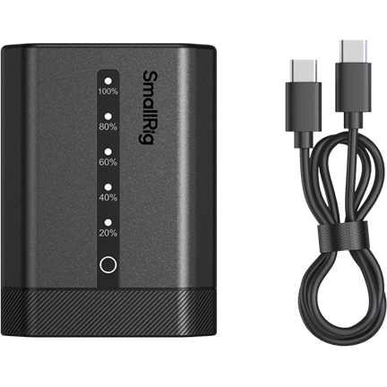 SMALLRIG 5297 USB-C CAMERA BATTERY WITH POWER DISPLAY FOR SONY NP-FZ100