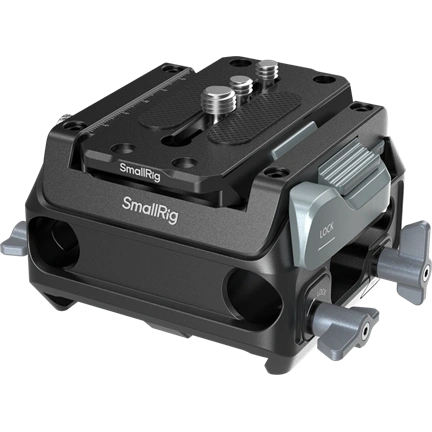 SMALLRIG 5366 MANFROTTO-TYPE MOUNT PLATE KIT WITH 15MM DUAL ROD CLAMP