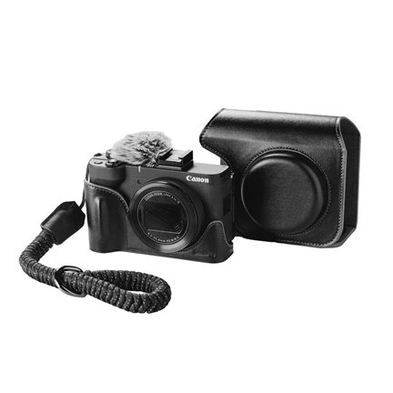 SMALLRIG 5386 LEATHER CASE KIT FOR CANON POWERSHOT V1 BLACK