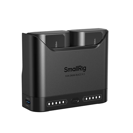 SMALLRIG 5487 TURBO CHARGING KIT FOR DMW-BLK22 CAMERA BATTERIES