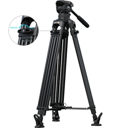 SMALLRIG 5577 FSD18 FREESPEED HEAVY-DUTY ALUMINUM ALLOY TRIPOD