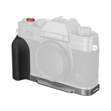 SMALLRIG 5665 L-SHAPED MOUNT PLATE W SILICONE HANDLE FOR FUJIFILM X-T30 / T30 II / T30 III CHARCOAL