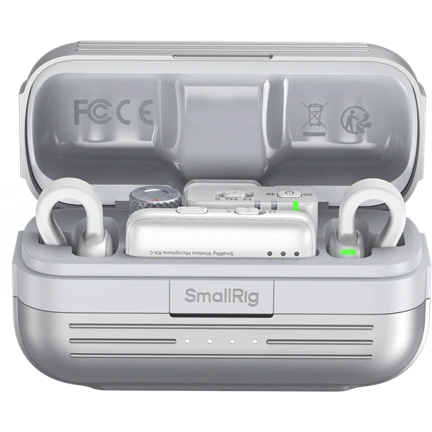 SMALLRIG 5716 S70 WIRELESS MICROPHONE WITH MULTI-DEVICE COMPATIBILITY (WHITE)