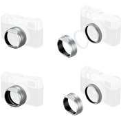 SMALLRIG 5849 LENS HOOD FOR FUJIFILM X100VI / X100V (SILVER)