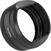 SMALLRIG 5850 UV FILTER WITH LENS HOOD KIT FOR FUJIFILM X100VI / X100V (BLACK)