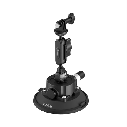 SMALLRIG 5855 4.5" SUCTION CUP MOUNT FOR ACTION CAMERAS