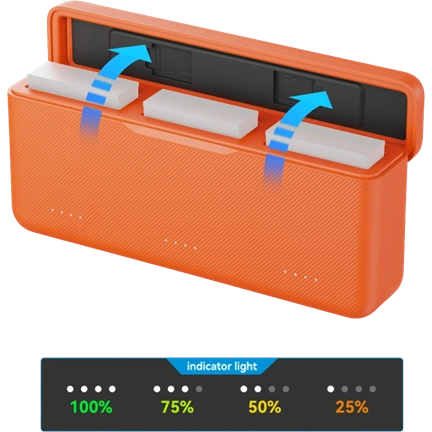 SMALLRIG 5922 CHARGING CASE FOR BATTERIES FOR DJI ACTION 6