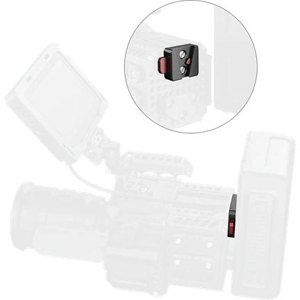 SMALLRIG 6021 QUICK RELEASE V-LOCK MOUNT PLATE KIT