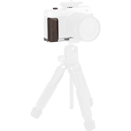 SMALLRIG 6236 L-SHAPED MOUNT PLATE WITH WOODEN HANDLE FOR FUJIFILM X-E5 (EBONY, SILVER)