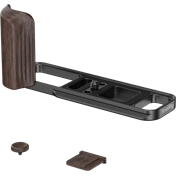 SMALLRIG 6237 L-SHAPED MOUNT PLATE WITH WOODEN HANDLE FOR FUJIFILM X-E5 (EBONY, BLACK)