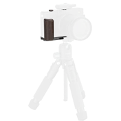 SMALLRIG 6237 L-SHAPED MOUNT PLATE WITH WOODEN HANDLE FOR FUJIFILM X-E5 (EBONY, BLACK)