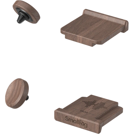 SMALLRIG 6239 HOT SHOE COVER FOR FUJIFILM CAMERAS (WALNUT)