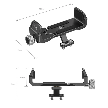 SMALLRIG AJA HA5-12G & BMD HDMI-SDI 6G Converter Holder 3048