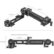 SMALLRIG Adjustable EVF Mount with NATO Clamp MD3507