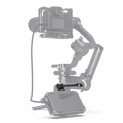 SMALLRIG Adjustable Monitor Mount for DJI RONIN-S/RONIN-SC & ZHIYUN CRANE 3/CRANE 3S/WEEBILL-S & MOZA AirCross 2 Gimbals