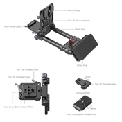 SMALLRIG Advanced Compact V-Mount Battery Mounting System 4063