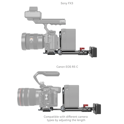 SMALLRIG Advanced Compact V-Mount Battery Mounting System 4063