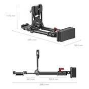 SMALLRIG Advanced Compact V-Mount Battery Mounting System 4063