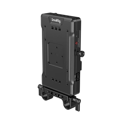 SMALLRIG Advanced V-Mount Battery Mount Plate with Dual 15mm Rod Clamp 3203B