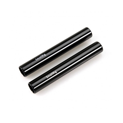 SMALLRIG Aluminum Alloy Pair of 15mm Rods (M12-4inch)1049