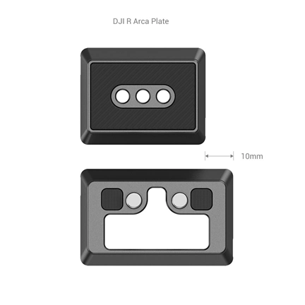 SMALLRIG Arca-Type Quick Release Plate for DJI RS 2 and RSC 2 Gimbal 3154