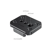 SMALLRIG BUCKLE ADAPTER WITH ARCA QUICK RELEASE PLATE FOR GOPRO CAMERAS APU2668