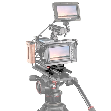 SMALLRIG Baseplate for Blackmagic Design Pocket Cinema Camera 4K & 6K (Manfrotto 501PL Compatible) DBM2266 SMALLRIG Baseplate for Blackmagic Design Pocket Cinema Camera 4K & 6K (Manfrotto 501PL Compatible) DBM2266