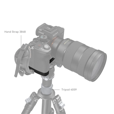 SMALLRIG Baseplate for Sony Alpha 7R V / Alpha 7 IV 3666B